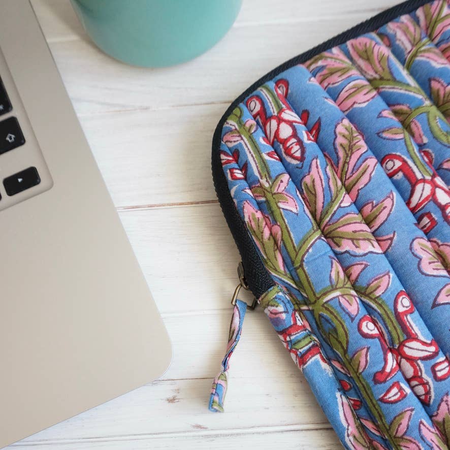 Claire Beaugrand - Wholesale Laptop Bag - Unisex - 6 Printed Cotton Laptop Sleeves - Set No. 11