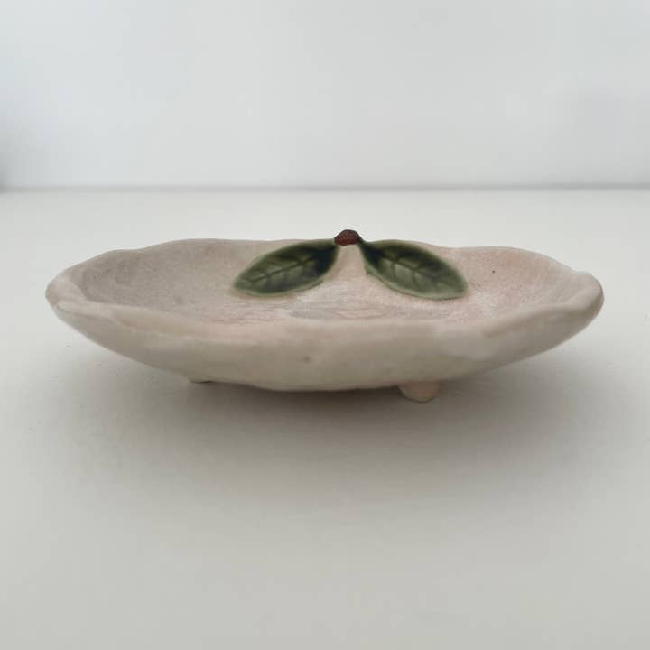 fort & field - Wholesale Decorative Plate/Dish/Bowl - Handmade Japanese ceramic mini yuzu fruit plate dishes