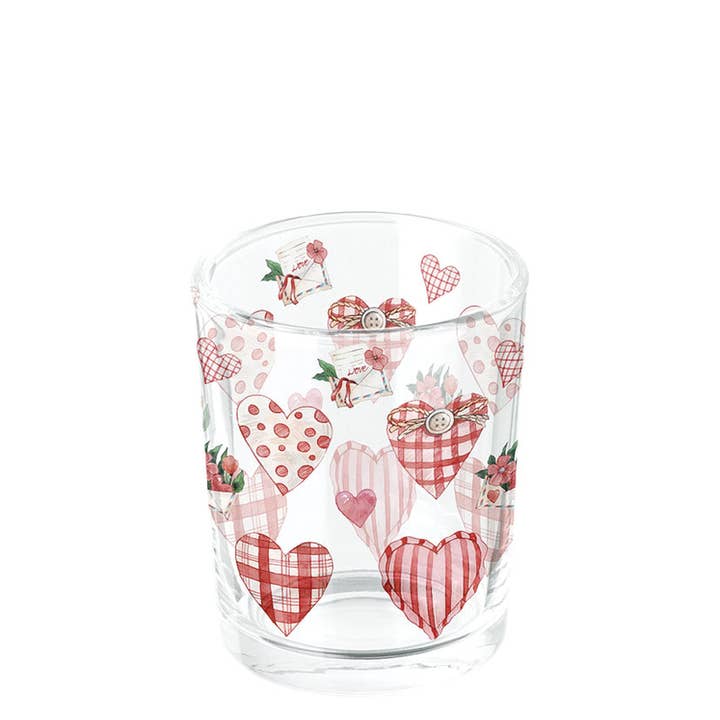 Candle Holder (Tea Light) - Tea Light Holder Lovely Hearts for wholesale by Elegant Gifts