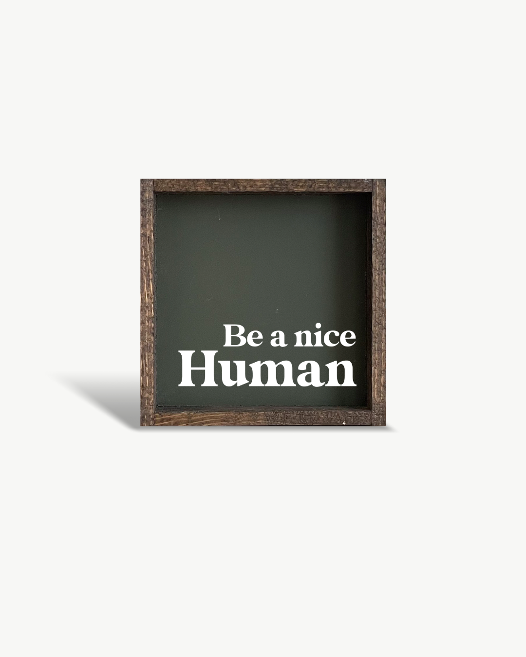 Williamraedesigns - Wholesale Art Print - Be A Nice Human Framed Print - Modern Positive Wall Art10