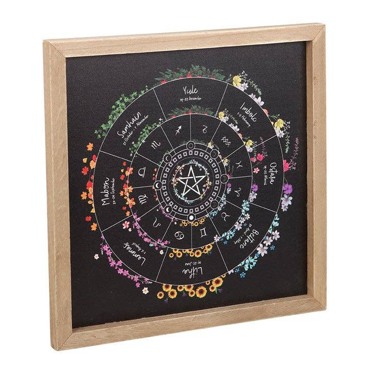 Something Different Wholesale - Wholesale Art Print - Wheel of the Year Framed Wall Art Print2