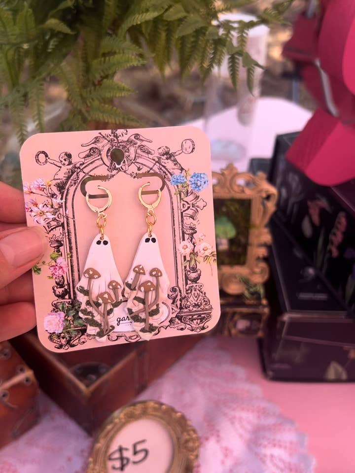 Woodsy ghosts for wholesale by Sugar Bird Jewels