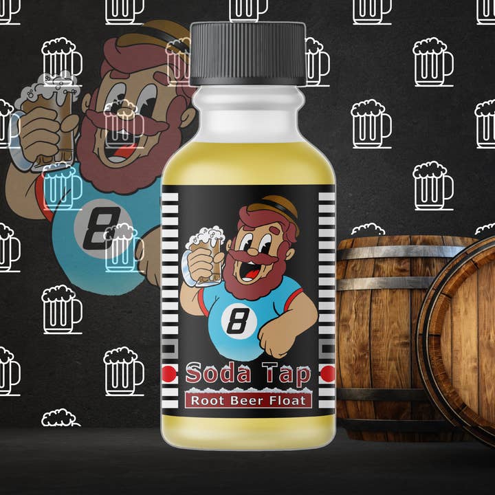 Soda Tap | Beard Oil - Root Beer Float for wholesale by 8-bit Beard Co.