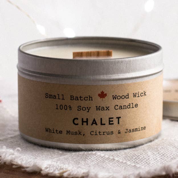 Weekday Candles - Wholesale Travel Candles - Chalet Cabin Candle Tin 0