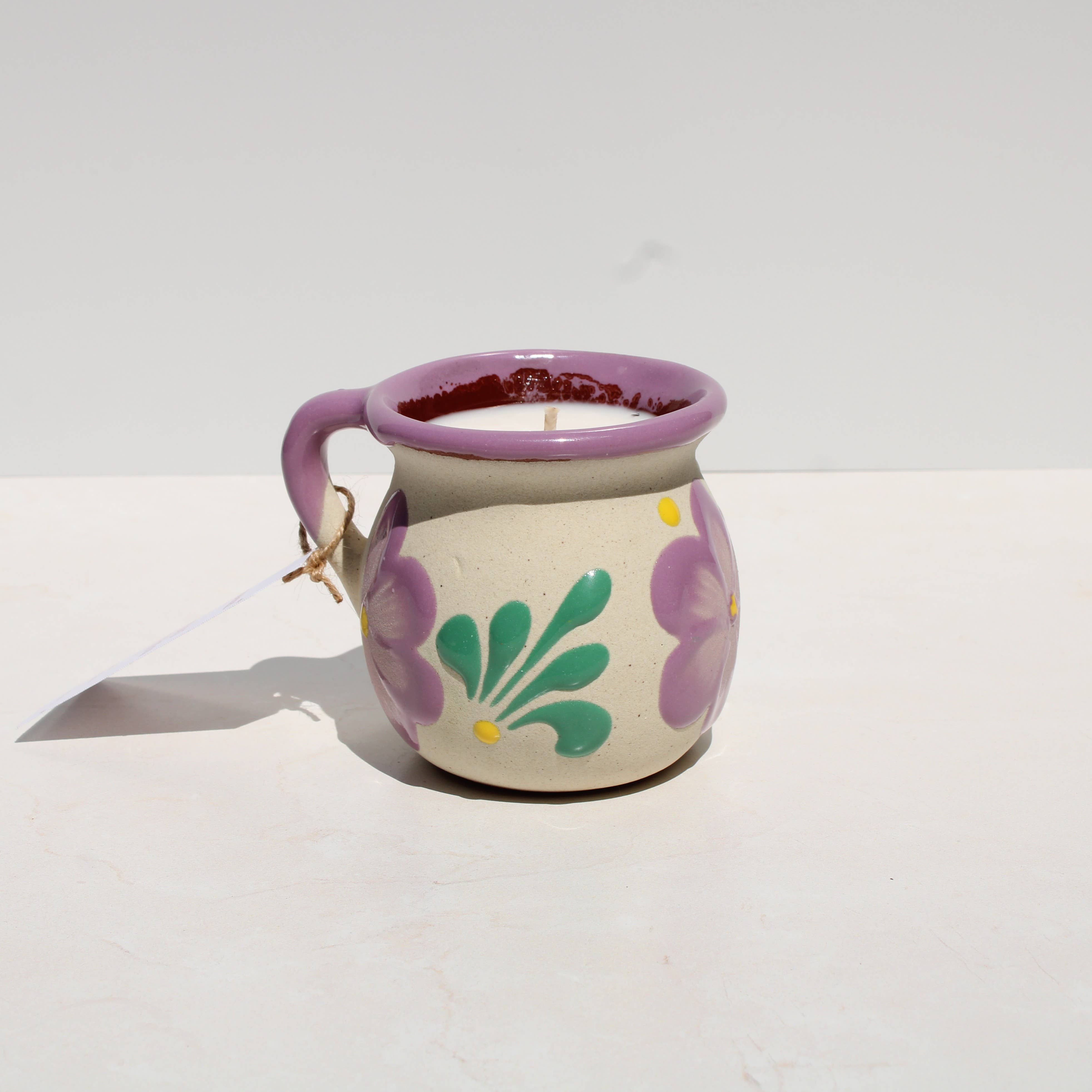 Fonzie's Artisanal Goods - Wholesale Jar/Filled Candle - Grapefruit Mangosteen Jarrito Candle - 7oz2