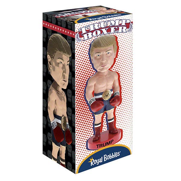 Royal Bobbles - Wholesale Decorative Figurine - Royal Bobbles Donald Trump Boxer Collectible Bobblehead4