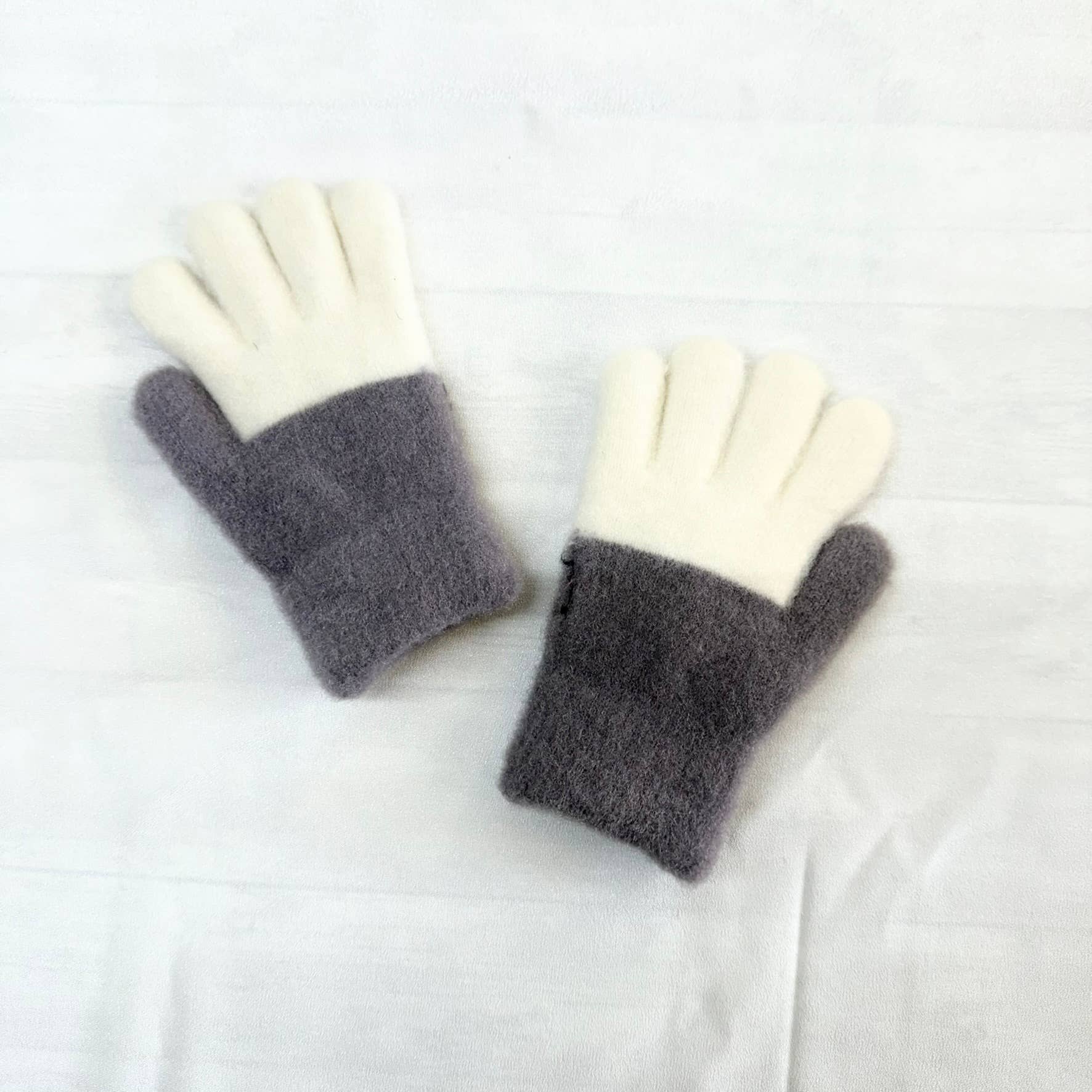Karma Nepal Crafts - Venta al por mayor Guantes - Niños - Guantes de invierno para gatitos con forro polar para niños5