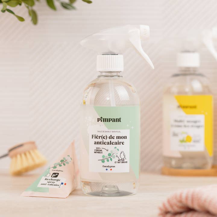 Bouteille Spray Anti-Calcaire Rechargeable 500ml pour la vente par PIMPANT