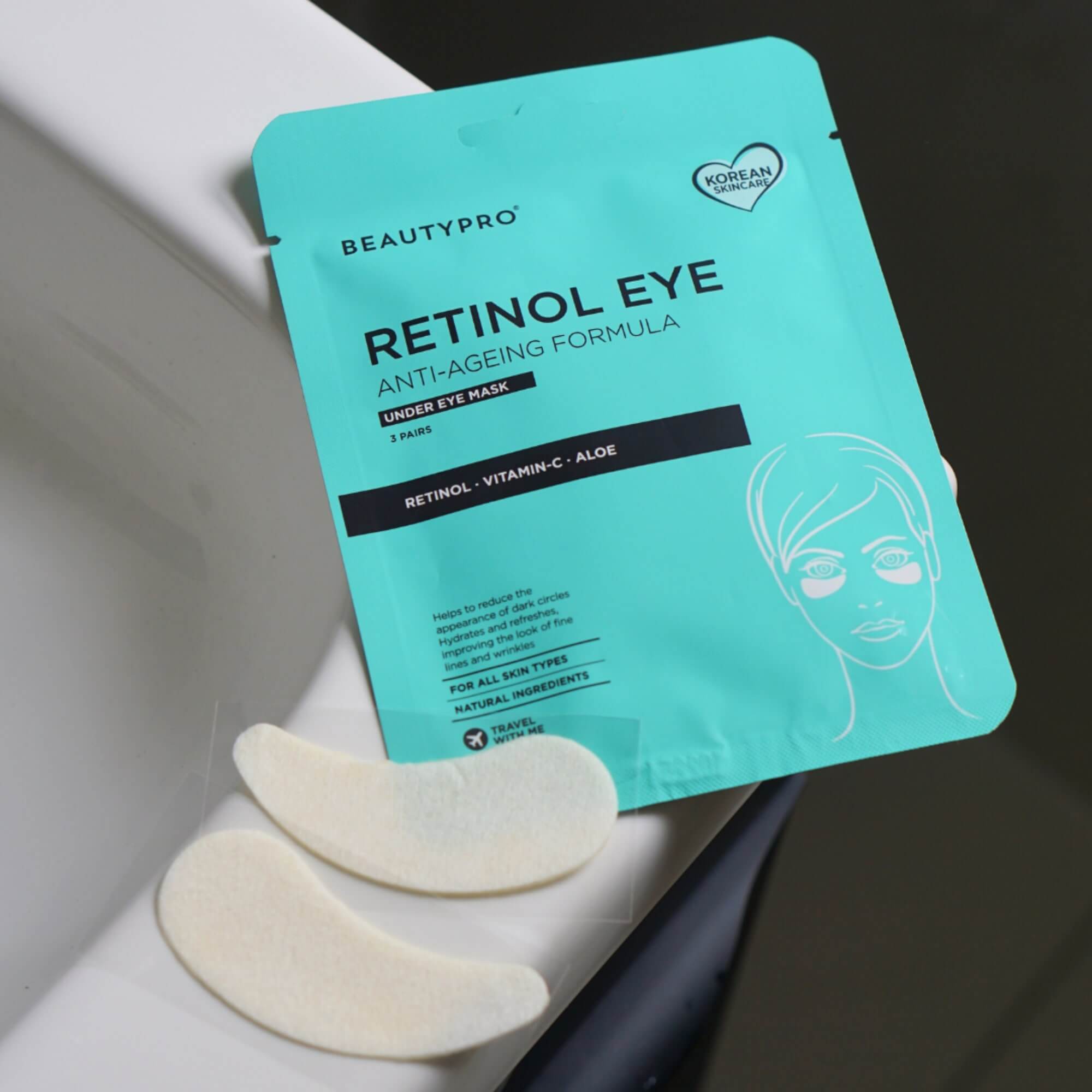 BEAUTYPRO – wholesale Eye treatment mask – RETINOL Under Eye Patch (3 pairs)6