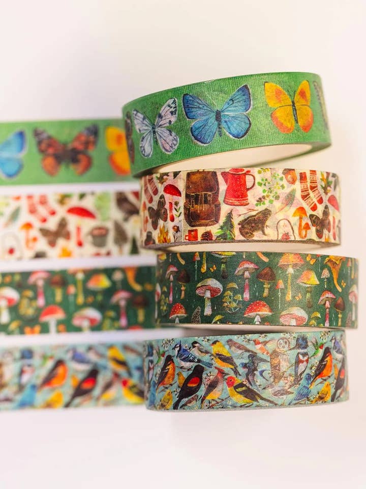 Udendørs - 4-pak Washi-tape rullesæt for engroshandel hos Katie Daisy