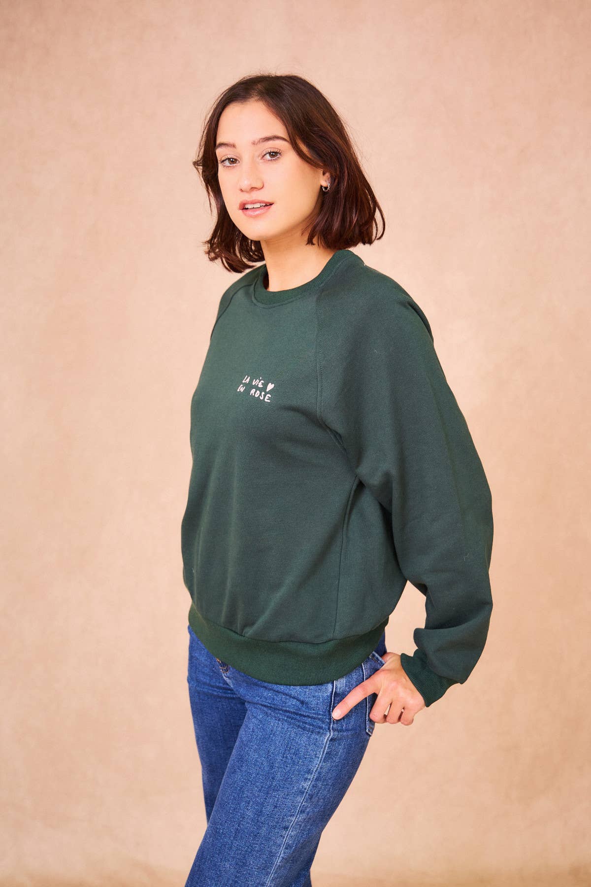 Calie Paris - Wholesale Sweatshirt - Women's - TAROSA embroidered Sweatshirt1