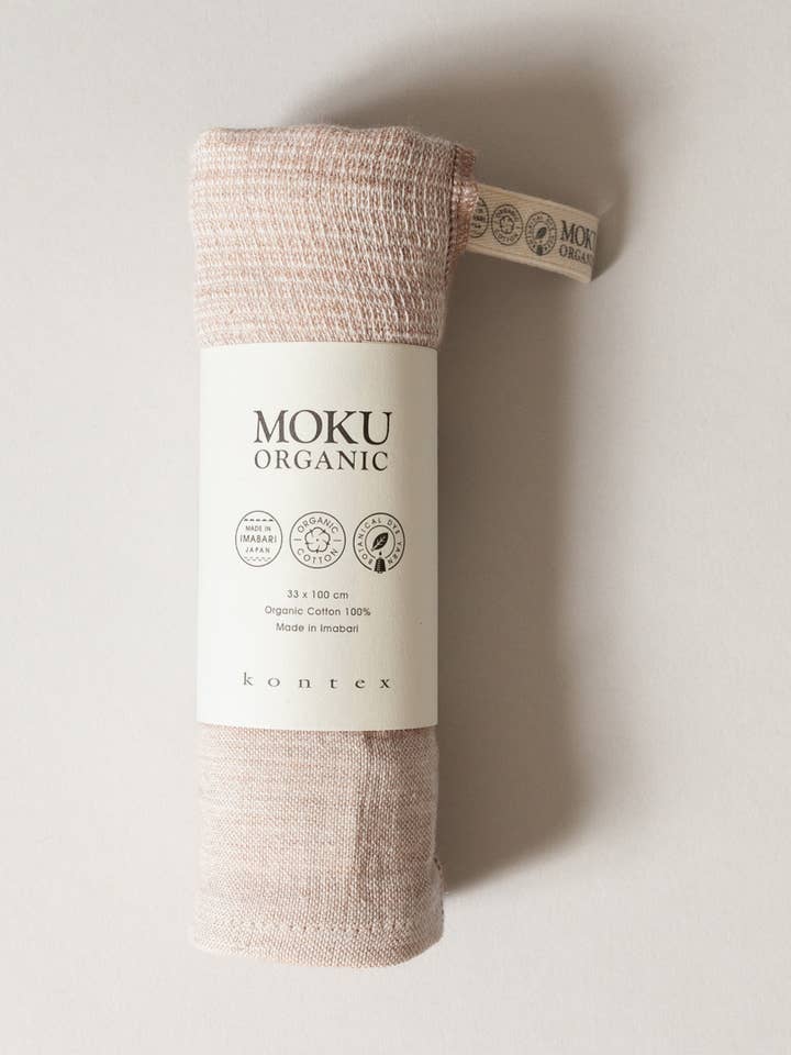 Moku Organic håndklæde - kaffe for engroshandel hos Morihata International Ltd. Co.