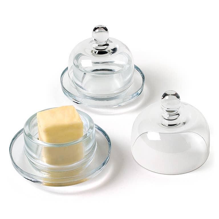 Abbott – Engroshandel Smørskål – 2Pc Sm Butterdish W/Kuppel-3 „H-4021