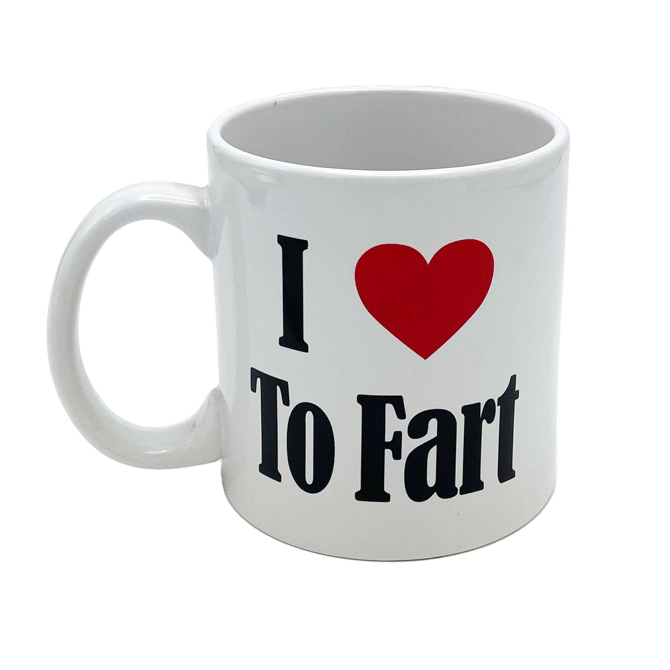 Island Dogs - Wholesale Coffee Mug - Giant 22 oz I Love To Fart Novelty Coffee Mug1