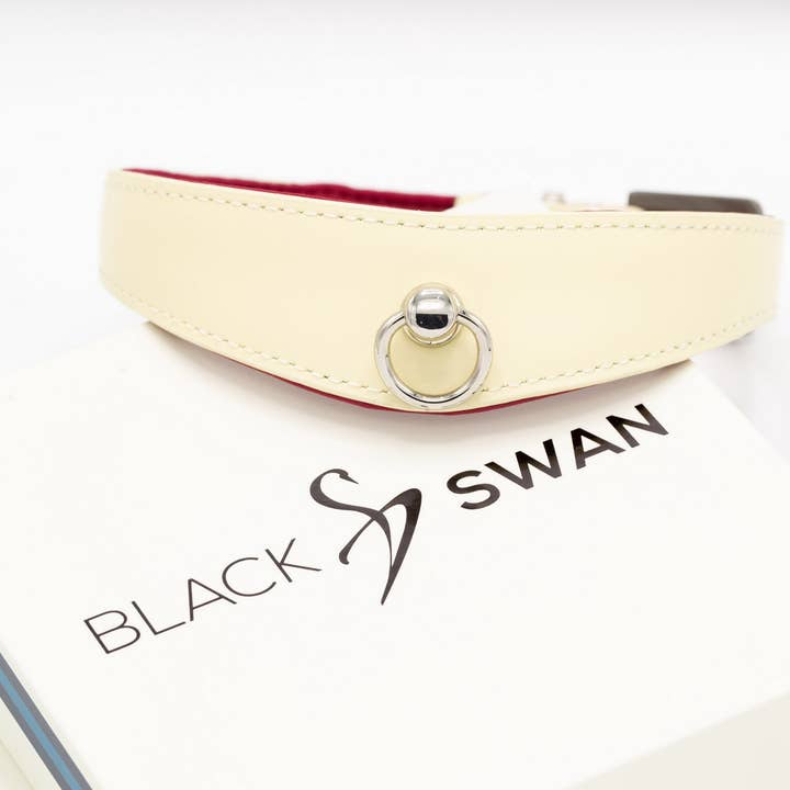 BLACK SWAN - Wholesale Pet Collar - Cat/Dog - collar red berry - small2