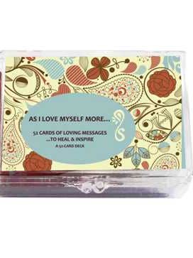 As I Love Myself More Card Deck for wholesale by Sansaara Living
