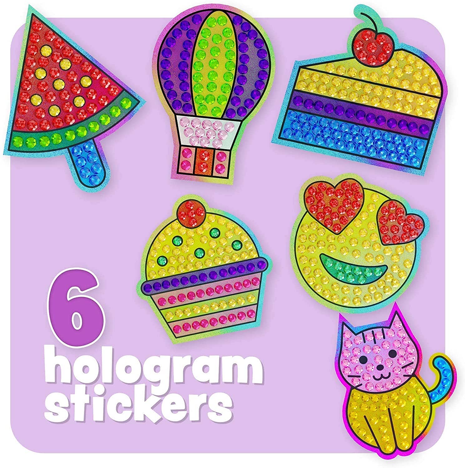 Dan&Darci - Vente Kit de bricolage – enfant - Kit de peinture aux gemmes pour enfants3