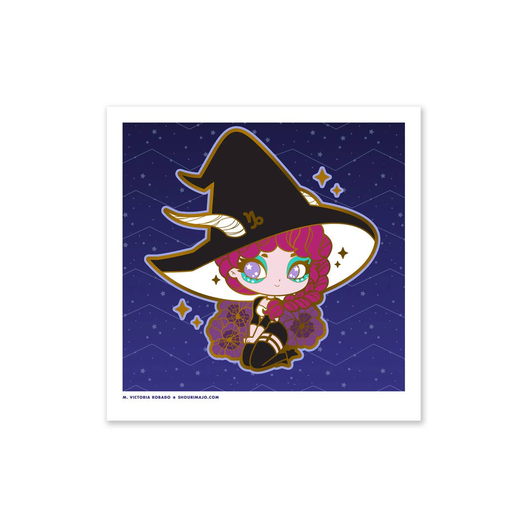 SHOURIMAJO - Wholesale Art Print - Art Prints Zodiac Chibi Witches9