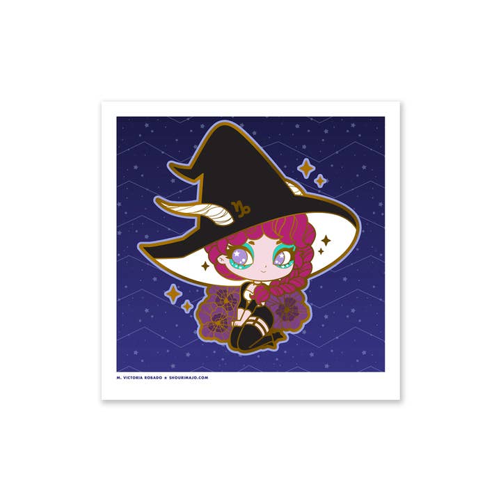SHOURIMAJO - Wholesale Art Print - Art Prints Zodiac Chibi Witches9