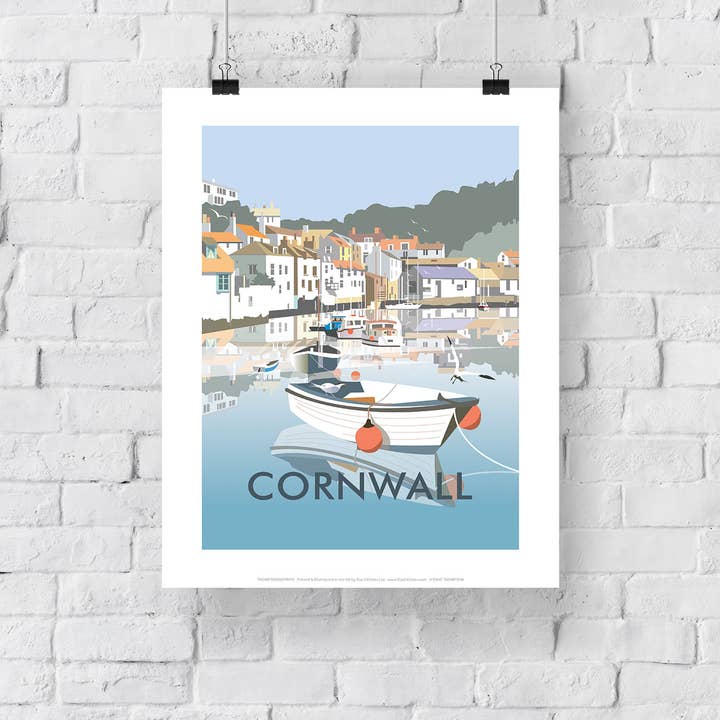 Star Editions - Wholesale Art Print - Cornwall By Artist Dave Thompson - 11X14” Premium Art Print2