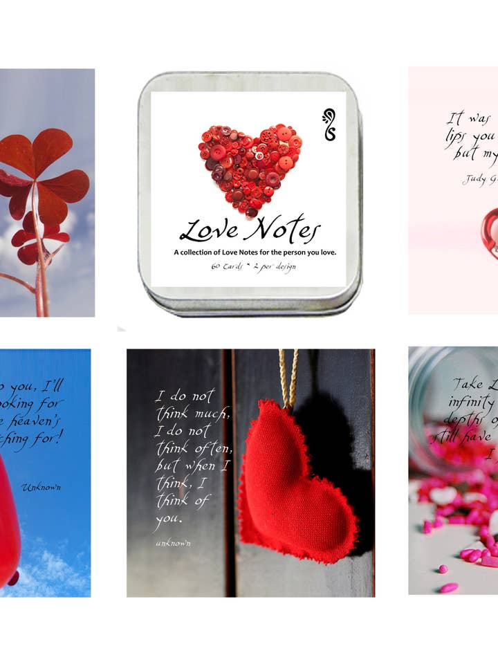 Affirmation Card Deck: Love Notes for wholesale by Sansaara Living