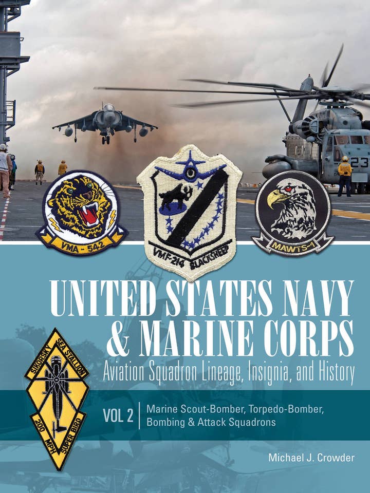 United States Navy and Marine Corps Aviation Squadron for wholesale by Schiffer Publishing