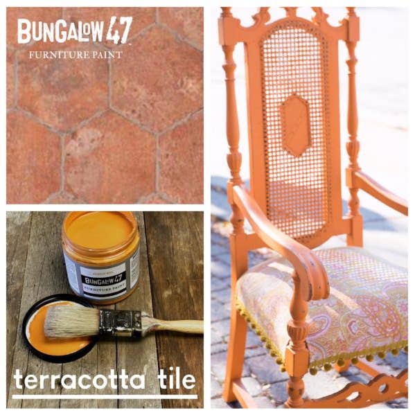 Bungalow 47 Furniture Paint - Wholesale Paint Set - Terracotta Tile chalk and clay Furniture Paint2