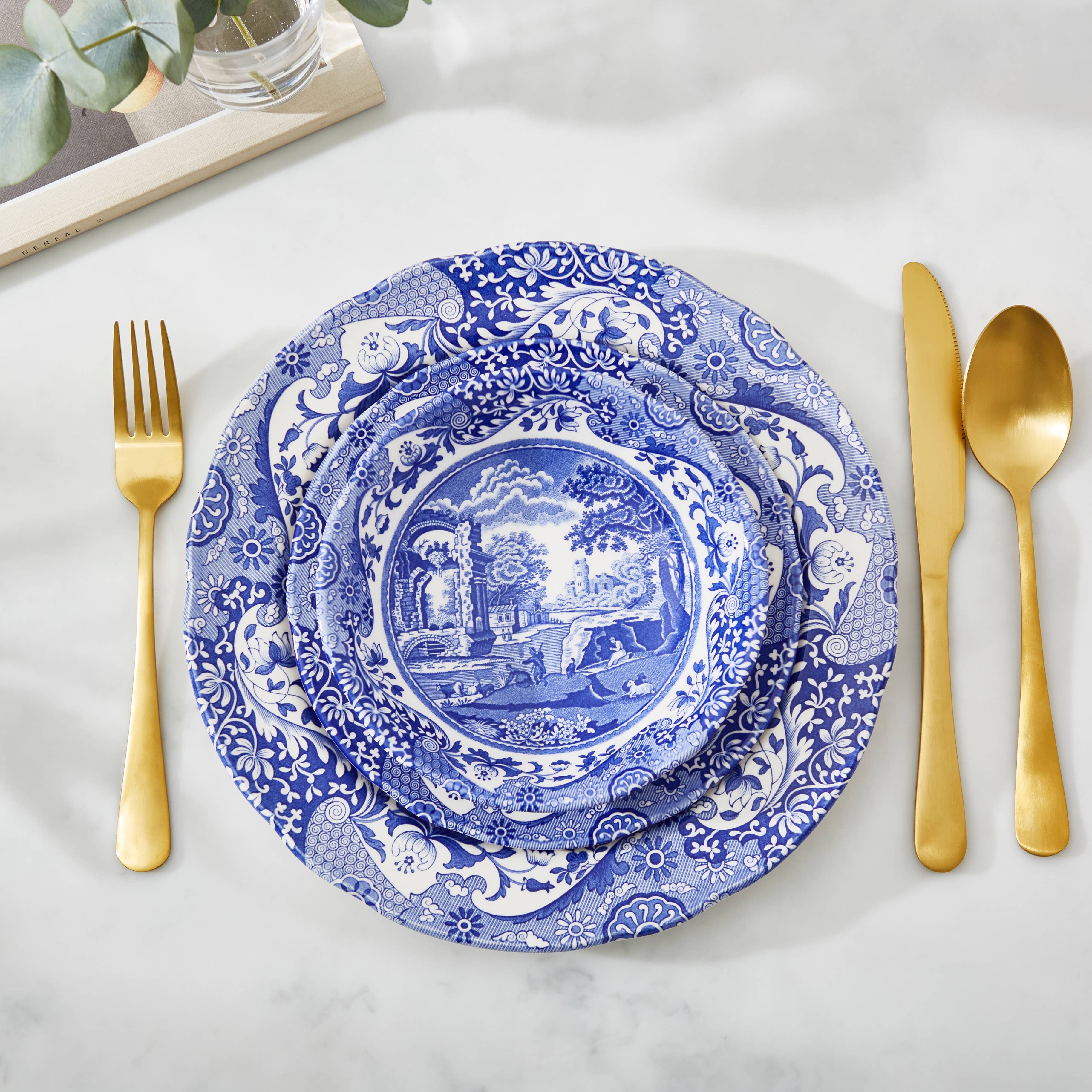 Portmeirion, Spode, Pimpernel, Nacthmann, Wrendale Designs - Wholesale Dinner Plate - Spode Blue Italian Dinner Plate3