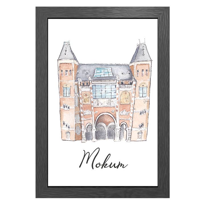 Cadre A3 Rijksmuseum Mokum (Amsterdam) pour la vente par JOYIN