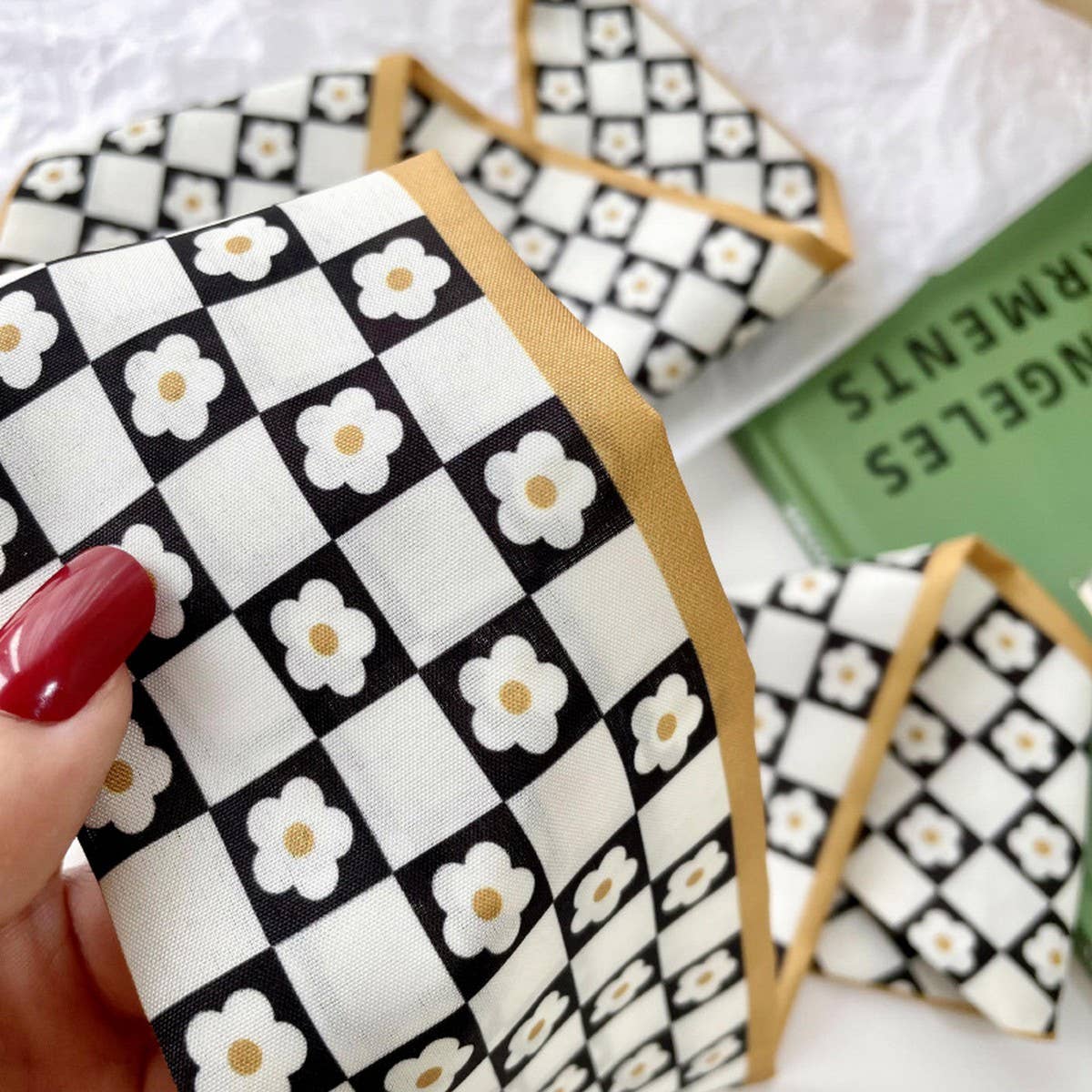 ACCITY - Wholesale Fashion Headband - Women's - VERSATILE GEOMETRIC SQUARE HAIR FASHION HEADBAND_CWAHA41324