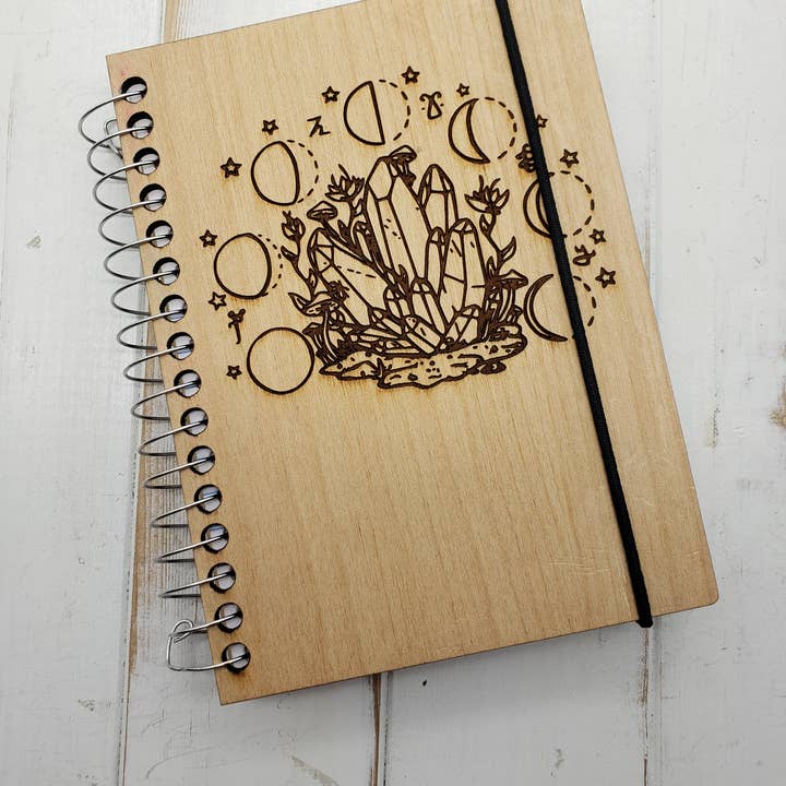Crystal with Moons Pocket Journal for wholesale by Genesis 3D