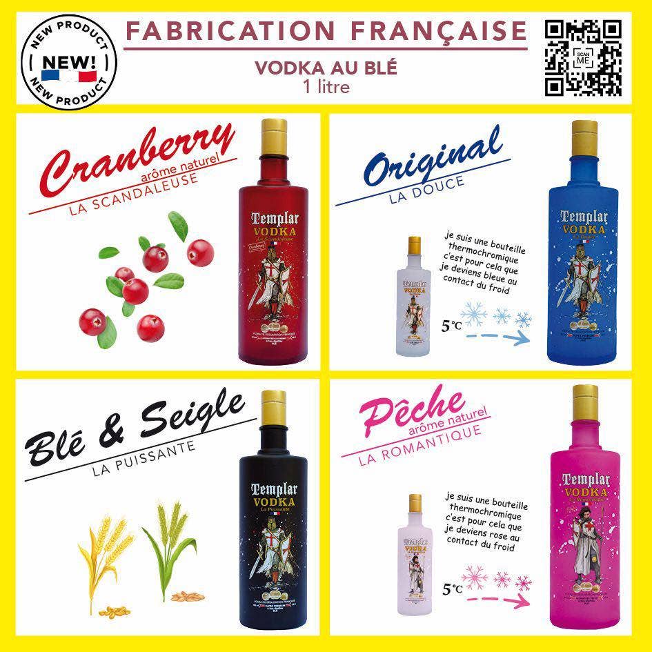 Templar - Wholesale Vodka - Templar Cranberry Vodka15