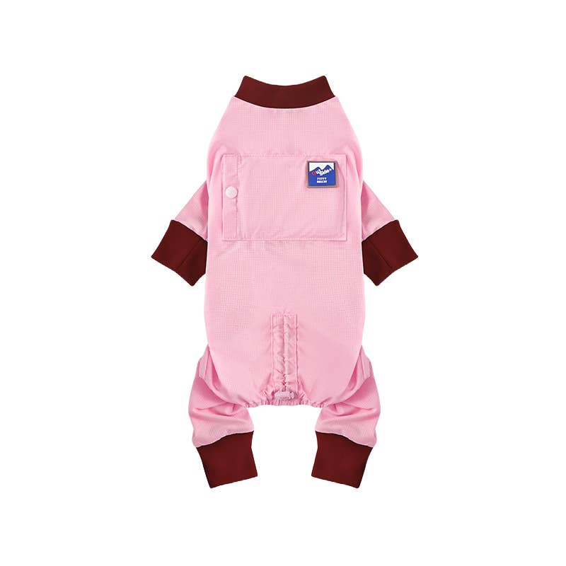 Puppy Gallery - Wholesale Pet shirt – Dog - Outside+ Cooling Jumpsuit (Pink)