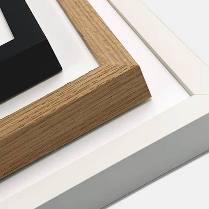 Moonshine Prints - Wholesale Picture frame - Black Wood Frame1