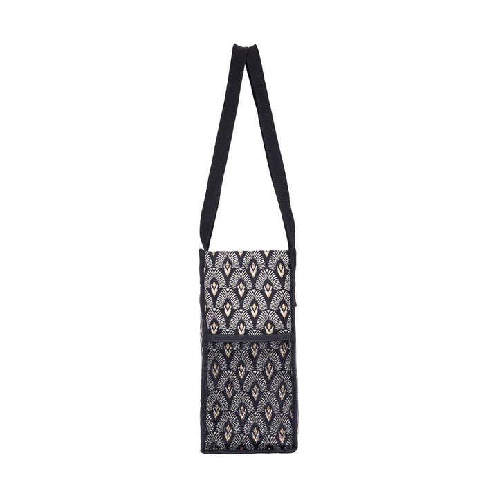 SignareArt - Vente Sacs de course/à provisions - Sac fourre-tout Luxor noir et blanc pour femme