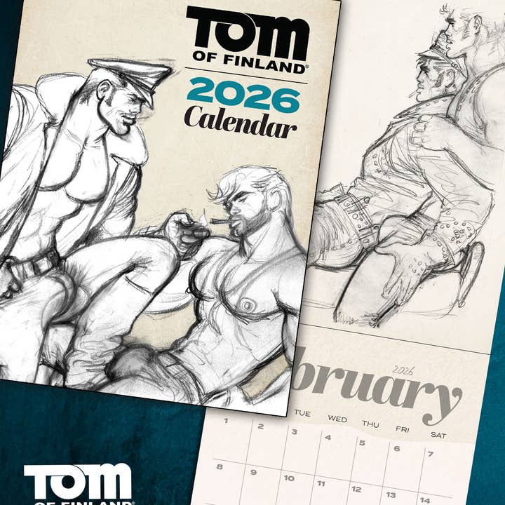 Peachy Kings / Kweer Cards – Großhandel Kalender – Tom of Finland 2026 Kalender2