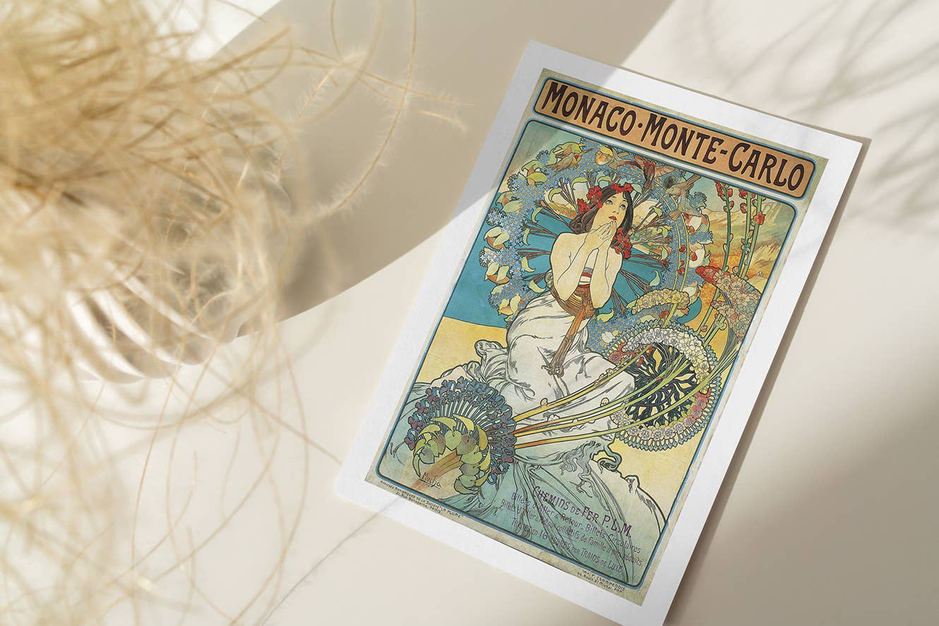 Esque - Wholesale Ansichtkaart - Postkaart Vintage Monte Carlo - Retro0