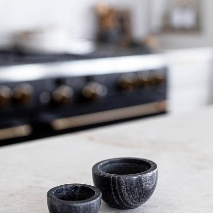 Stone Turned Grey Marble Dishes for wholesale by Luxe B Co