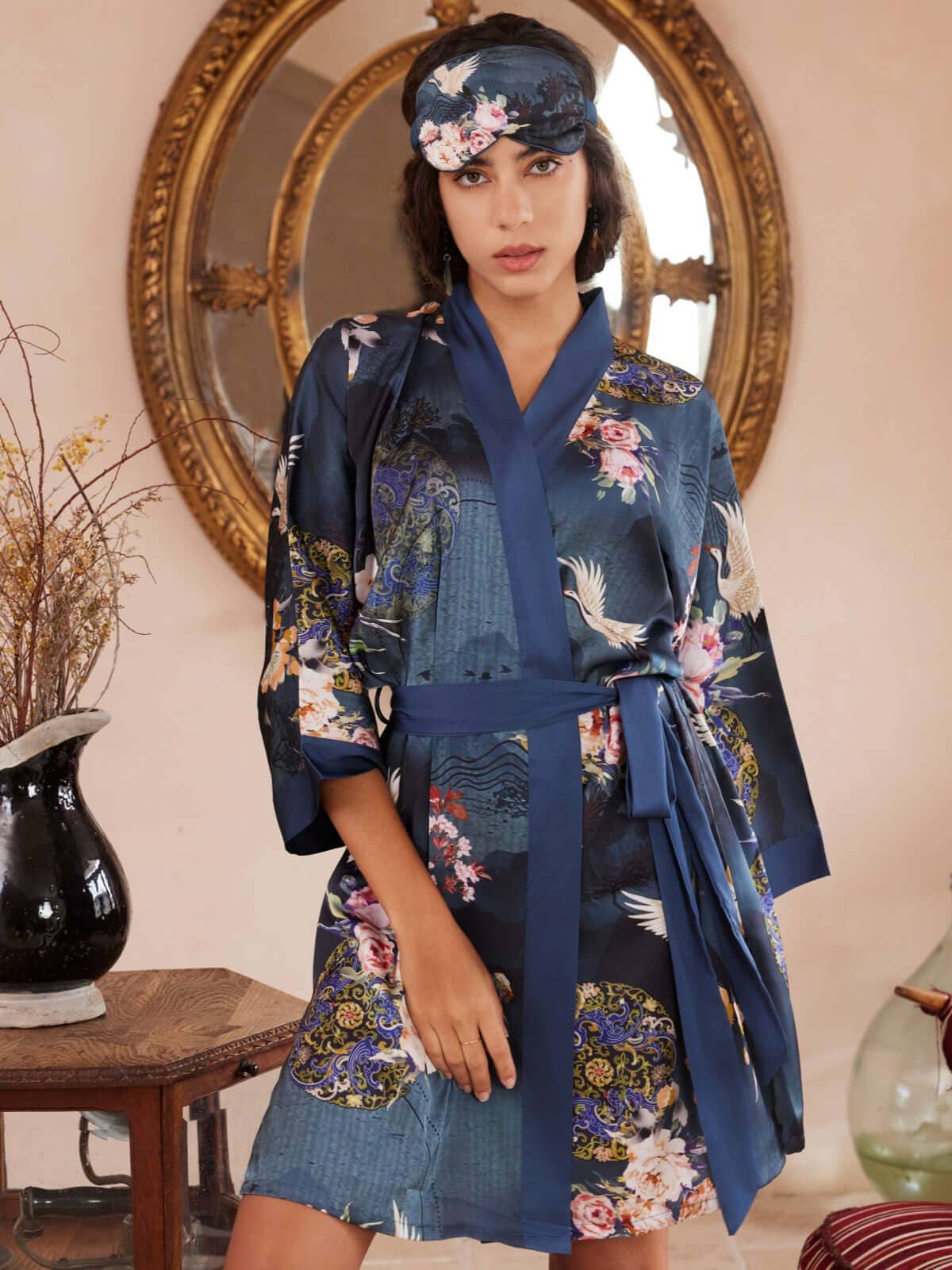 safistyle - Wholesale Robe - Women's - Luxury Asian-inspired Kimono Robe Accessory Giftbox 6-Pcs40