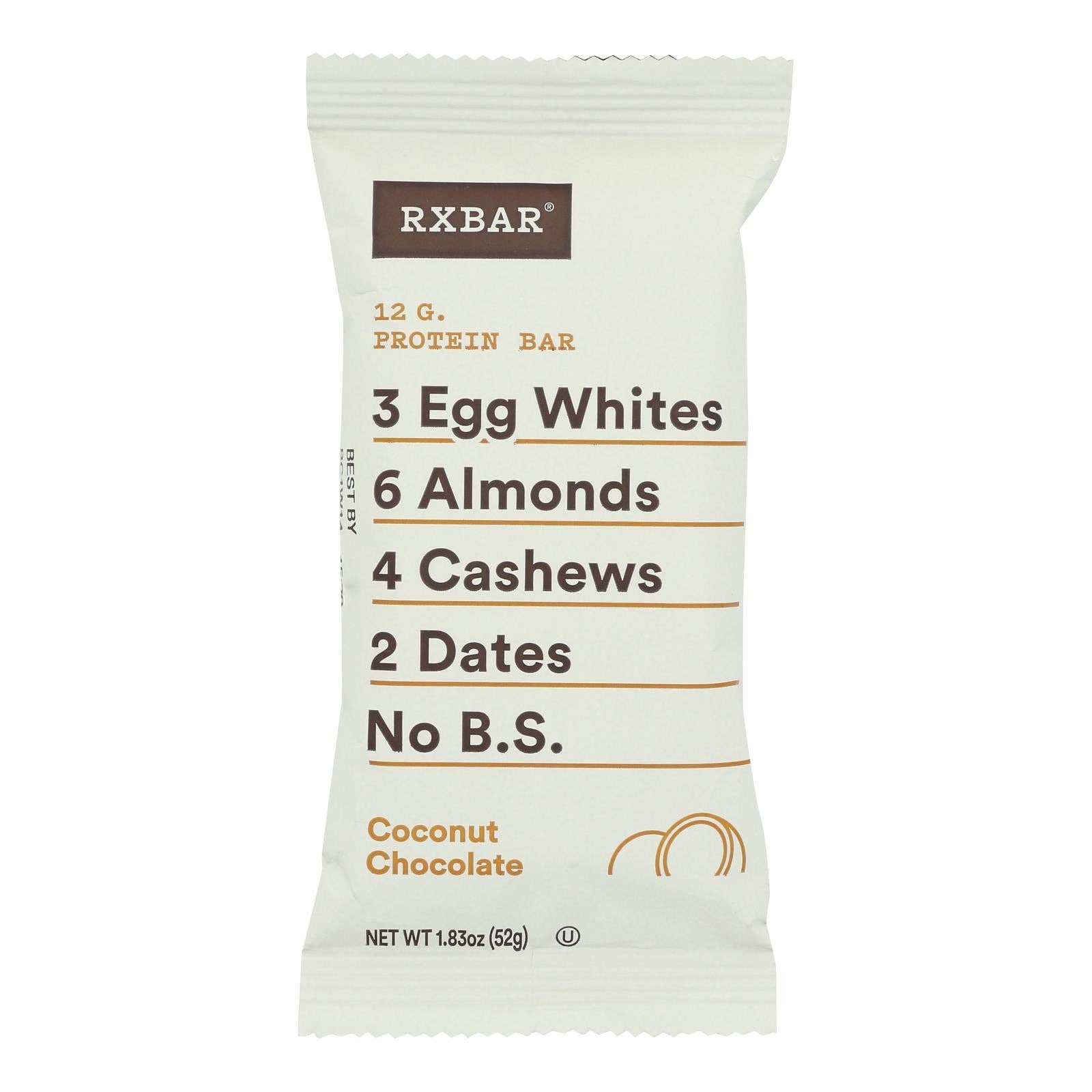 Everyday Supply Co - Wholesale Snack Bar - RxBar Coconut Chocolate Protein Bars, 12-Pack, 1.83 oz0