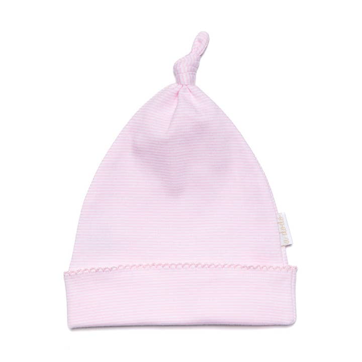 Chapeau à rayures roses pour la vente par A Dodo Baby