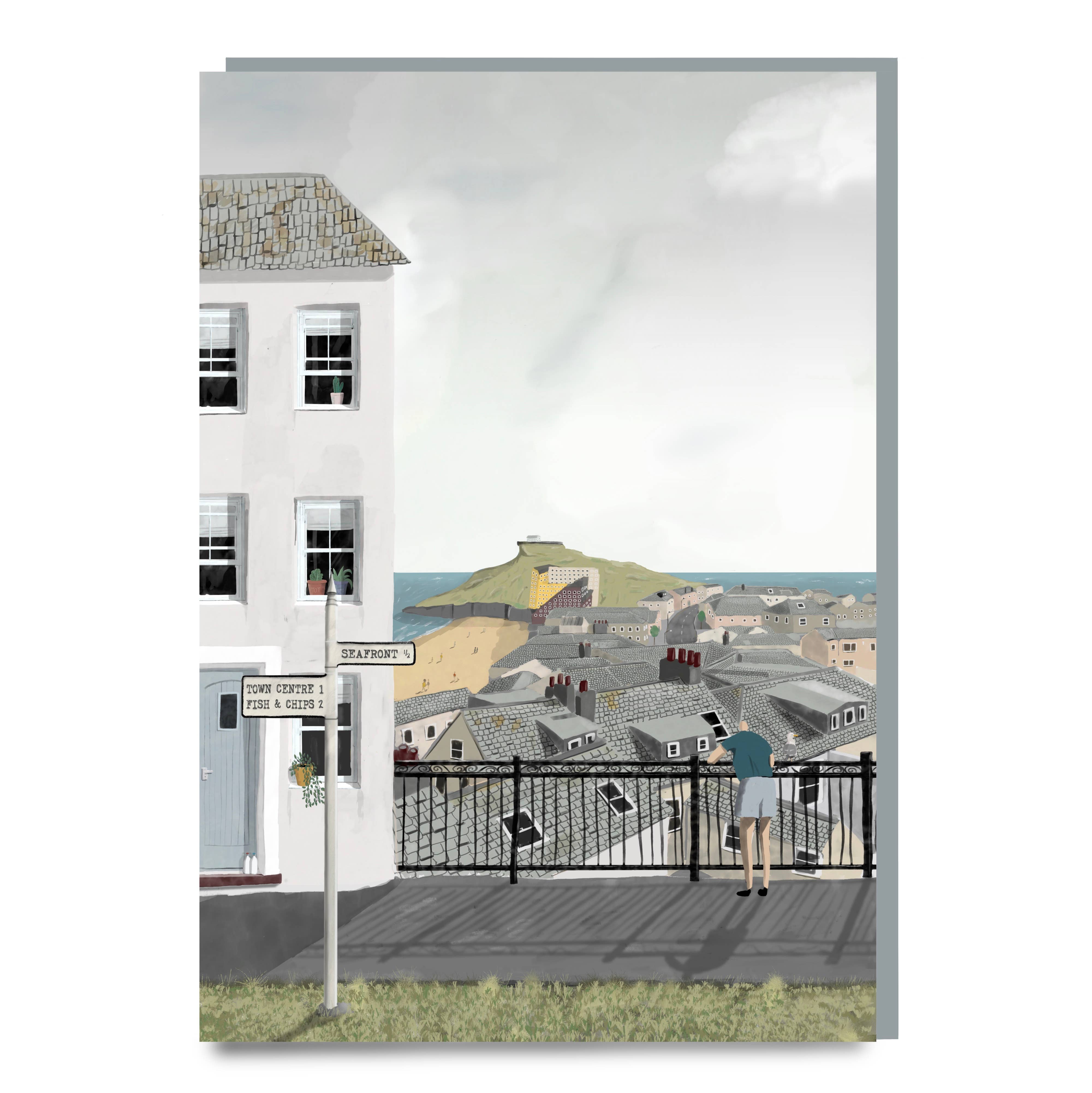 Not at all Jack - Wholesale Gewone wenskaart - Fish And Chips wenskaart0