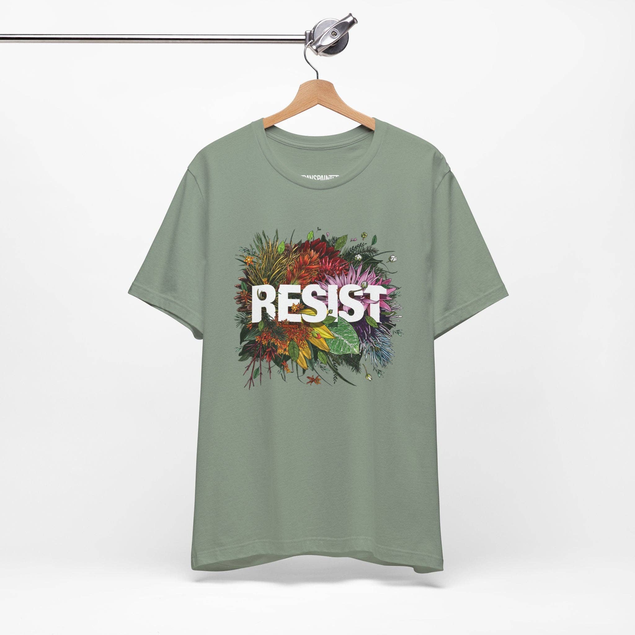 Transpainter - Wholesale Screen Printed T-Shirt - Unisex - RESIST TeeShirt | Resist TShirts | No Kings Protest Apparel | Resist Facism10