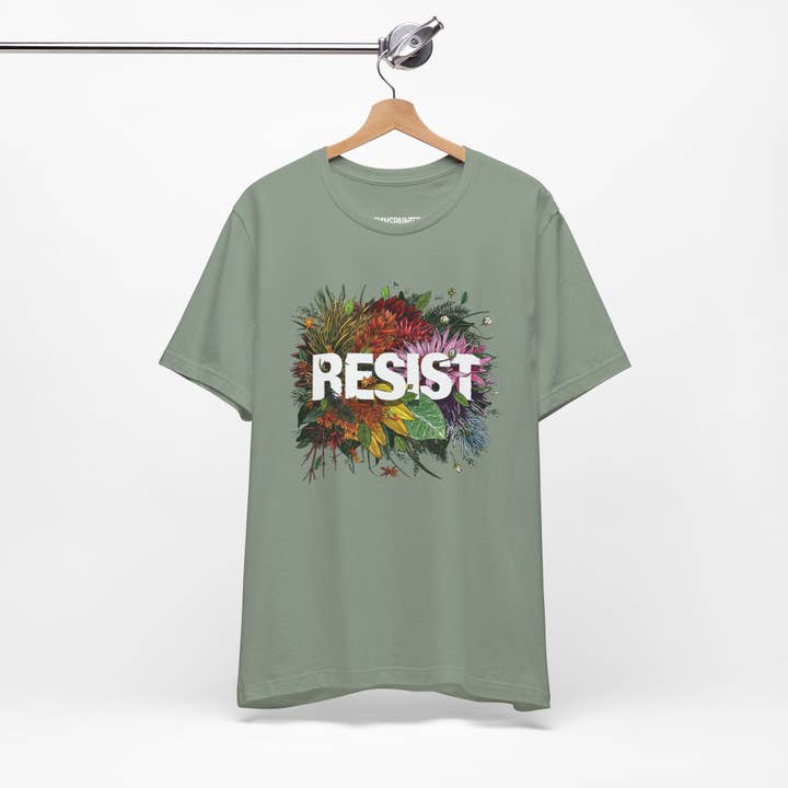 Transpainter - Wholesale Screen Printed T-Shirt - Unisex - RESIST TeeShirt | Resist TShirts | No Kings Protest Apparel | Resist Facism10