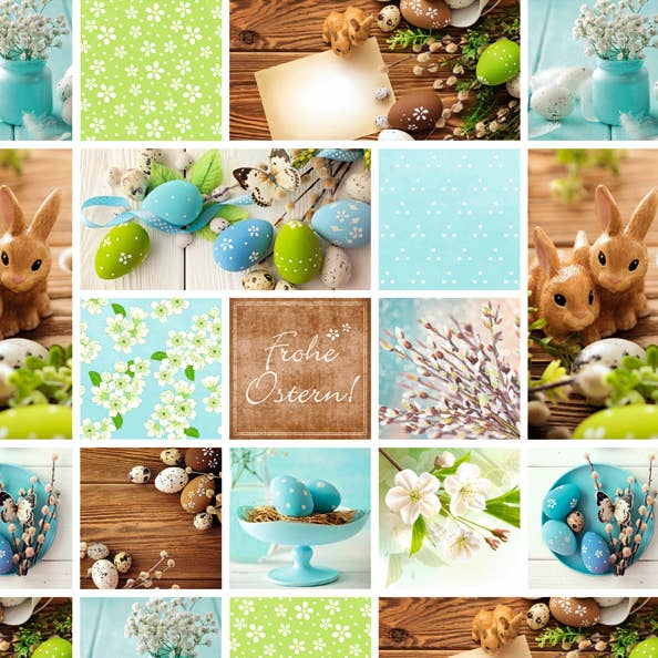 Cartón fotográfico «Felices Pascuas 01", 49,5 X 68 cm para venta al por mayor de URSUS® / Buntpapierfabrik Ludwig Bähr GmbH & Co. KG