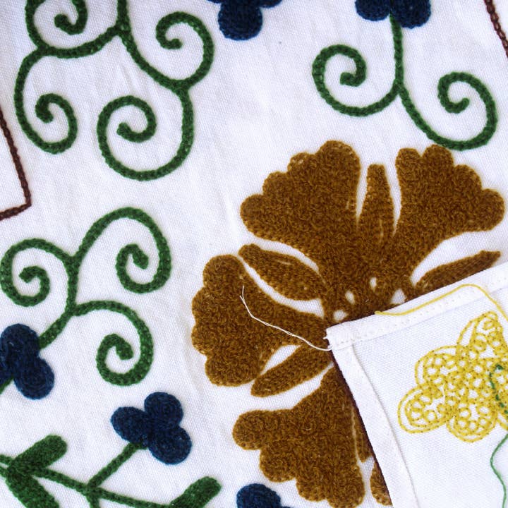 GYPSY STUDIO - Wholesale Throw blanket - Handmade Embroidery Suzani Bedsheet Bed Decor Suzani Throw4