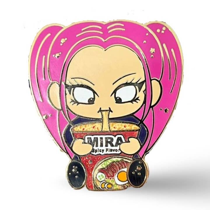 Mira Kpop Dumon Hunter Enamel Pin for wholesale by Naytendo