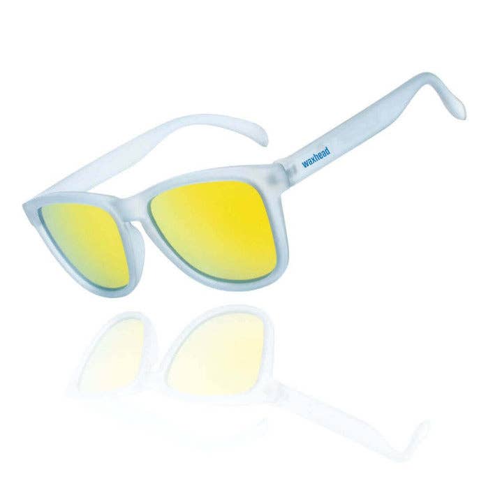 Yellow Sunglasses Polarized – Recycled Plastic / SNOOK for wholesale by Waxhead Sun Defense