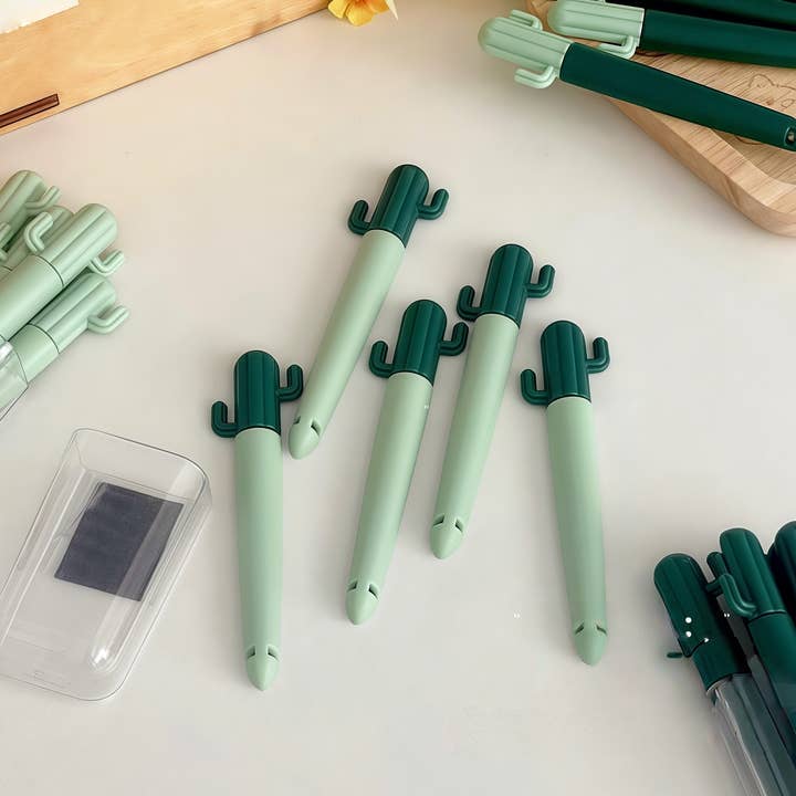 Otterware - Wholesale Kitchen tool/gadget - Cactus Magnetic Food Bag Sealing Clips (5-Piece Set)5