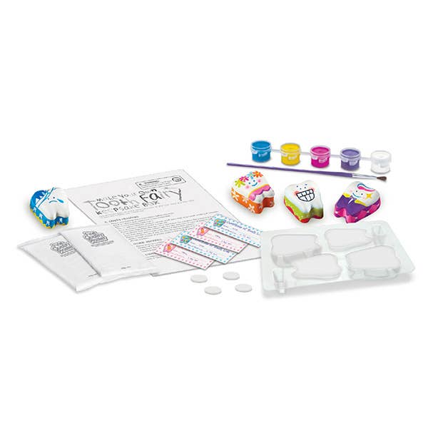 Toysmith - Wholesale DIY Craft Kit - Kids - 4M Make Your Own Tooth Fairy Keepsake Box